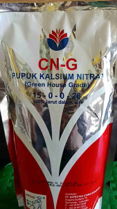 Pupuk KALSIUM NITRAT CN-G 1kg - Pak Tani