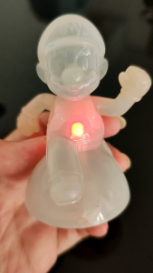 Super Mario Hard toy for kids Glow with led light