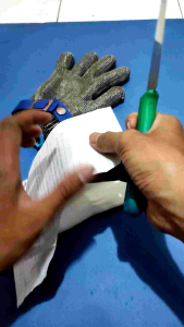 Sarung Tangan Butcher Jagal Boning anti Sayat Pisau