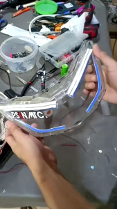 BISA COD SEPASANG LAMPU ALIS MOTOR SCOOPY 30CM