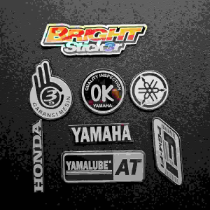Emblem Yamaha Ok Garansi Yamalube At Stainless