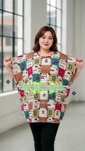 WOMEN BLOUSE T-SHIRT STRETCHABLE PLUS SIZE
