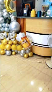 Set trang trí sinh nhật đầy đủ phụ kiện như mẫu( TẶNG KÈM bơm bóng keo dán bóng) Chất Liệu Nhựa An Toàn Cho Trẻ Em - Lazada