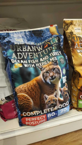Urbanwolf adventures cat food 6.8kg
