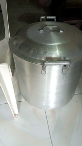 JUMBO KALDERO BIGSIZE AND HEAVY DUTY SIZE DIAMETER 48CM / HIEGHT 48GOOD FOR BULKY COOKING PANG PARES LUGAW/ LOMI MAKAPAL ALUMINUM KITCHEN WARE