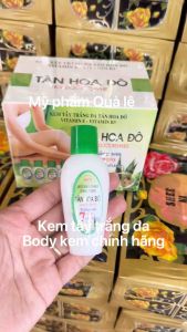 lẻ 1 chai kem tẩy tân hoa đô body chai 25g
