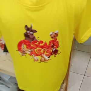 Kaos Anak Cowok Cewek Motif Oscar Asis Usia 2-10 Tahun
