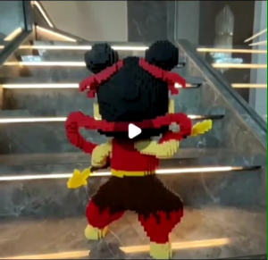 Nezha Aobing Building Block 夜光哪吒傲丙积木