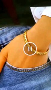 GELANG TANGAN WANITA TITANIUM ASLI TIDAK LUNTUR TIDAK KARATAN MODEL SISIK NAGA