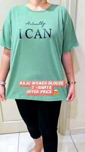 WOMEN T-SHIRT FREE SIZE OFFER HARGA MURAH