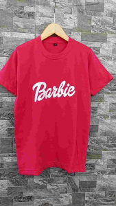 Kaos Dewasa & Anak Usia 1-10 Tahun Barbie Bahan Katun Combed 30s