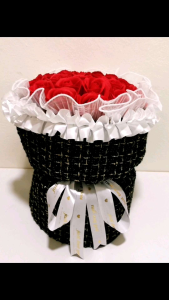 Soap Rose Flowers Bouquet/birthday/valentine/anniversary/surprise.gift/小香风玫瑰香皂花束/生日/情人节/周年纪念日/特别礼物