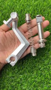 (เซ็ท3ชิ้น)เวฟ มือลิงสายฟ้า nui + สปริงเบรคหลังเลส + ลูกเบี้ยวเลส wave ทุกรุ่นรถ (เซ็ทใหญ่ ได้ครบตามรูป)