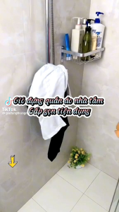 Giỏ đựng đồ gấp gọn thông minh treo tường tặng kèm Theo móc siêu dính