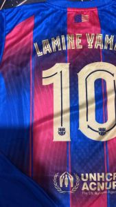 JERSEY barselona TERBARU 2025/2026 untuk anak usia 5 sampai 12 tahun