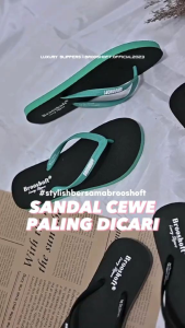 BROOSHOFT SAKURA Combi Luxury Sandal Jepit Karet Distro Wanita