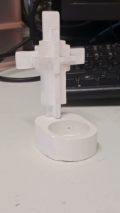 Modern Candle Stand with led light For Altar