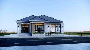 แบบบ้านปั้นหยา 1 ชั้น