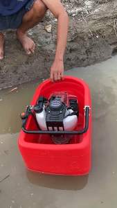 ถูกและดี มาก" เรือรดน้ำสวน เรือสูบน้ำ เรือพ่นน้ำ 4จังหวะ YAMATEXพ่นไกล20เมตร สายฉีดยาว 5เมตร หัวฉีดมี 2แบบ