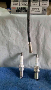 IFR7X7G Mitsubishi Lancer Proton X70InspiraPutraWira Volkswagen Passat EA888 NGK 91039 Laser Iridium Spark Plug