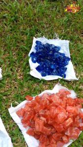 หินคริสตัล หินมงคล ดิบ เกรดดี คละรูปทรง ธรรมชาติ สำหรับใส่น้ำหอม