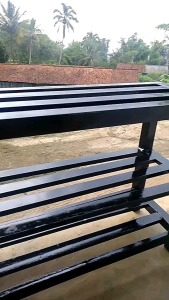 Rak Sepatu Besi Desain Modern