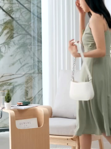 Kipas Angin Mini Gantung Kalung Leher Neck Fan 2000 mAh