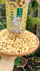 Hạt Sen Sấy Giòn Ăn Liền Hưng Yên (hộp 500g tơi xốp giòn bùi ...)