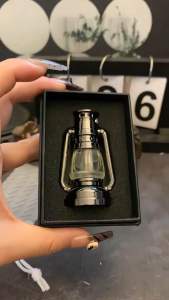Bật Hình Cây Đèn Dầu Độc Lạ Lộ Thiên Có Đèn Led 7 Màu Fullbox  _ NHẬT ANH STORE