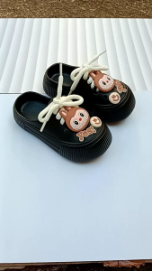 Sandal Sepatu Anak Perempuan Bapau Terbaru Motif Labubu Kekinian Anti Slip 1027