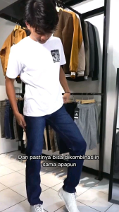 Celana Jeans Slimfit Bapin - Celana Pria - Jeans Premium