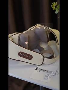【ReadyStock】多功能肩膀按摩器Neck Shoulder Massage Wireless Body Massager Clamp Kneading Trapezius Muscle Relax Foot Massager