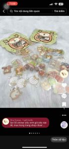 gói 50 miếng sticker molang phiên bản mới