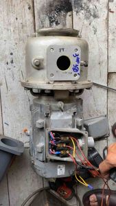 Bơm Nhật 3 hp điện 380v Đầu Inox  New 90% Áp cao 30 m / 10-15 m3/h