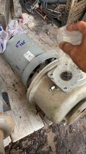 Bơm Nhật 5hp điện 380v Đầu Inox New 90% Áp cao 30 m / 10-15 m3/h