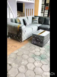 Sofa L Sudut Foxy 2+2+Sudut +Meja/trinityjayafurniture