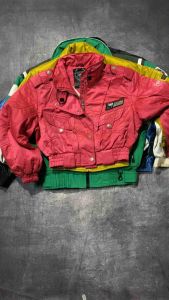 JACKET Thrif vintage racingharingtoncasual tebal lengan panjang