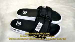 Z Fast - Sandal slop pria slip on distro two zero nbh sendal traveling