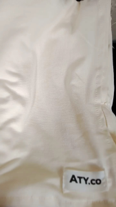 kerudung/hijab pashmina kaos rayon premium warna krim lagi viral