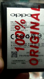 Baterai Handphone Oppo Neo 5 - Oppo A31 BLP593 Batre HP Battery Oppo Original