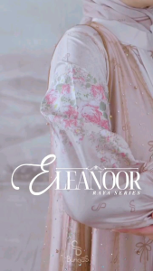 NEW Collection Gamis ELEANOOR Set voal By BungaS