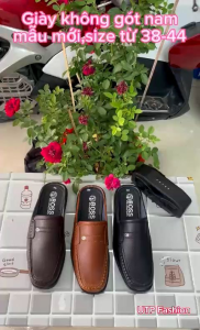 Giày sapo nam mẫu mới..size từ 38-44..kiểu dáng đẹp sang trọng..da mềm êm chân..khâu đế sẵn chắc chắn