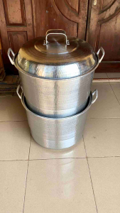 Dandang Sabuk Alumunium Tempa Uk 42cm Kapasitas 8-85kg Tebal Anti Karat Anti Penyok