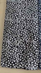 BAHAN KAIN RAYON METERAN MOTIF BUNGA KECIL (1 meter)