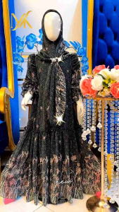 Gamis Syari Anak Malika: Desain Nyaman dan Sesuai Syariat