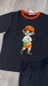 SÉT BỘ SHORT COTTON THÊU Q CHÂU CAO CẤP