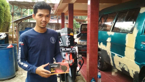 Klakson Keong Dr.D Fischer Ferr Jerman Asli 12V Tahan Air untuk Mobil & Motor