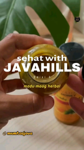 (320gr) Madu Maag Herbal Mengatasi Asam Lambung Java Hills Honey