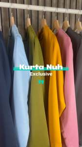 Kurta Nuh Exclusive by Norfastore (Round Neck/Long Sleeve)