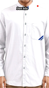 Baju kemeja Koko pria Lengan Panjang